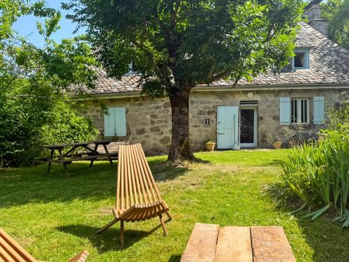Le refuge d'Auvergne, calme, 8pers, jardin