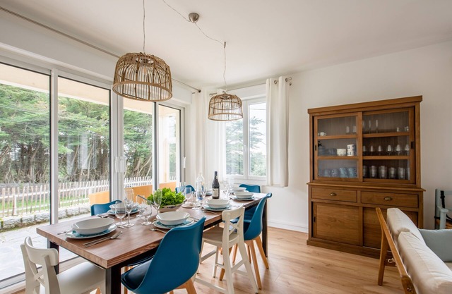 Les Roches Plates - Maison familiale avec vue mer