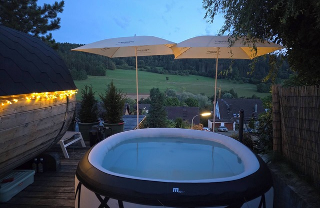Lichtdurchflutetes cozy 2-bedroom apartment with a sauna and fitness area