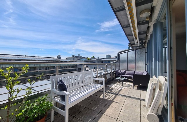 Lichtdurchflutete Dachterrassen-city-wohnung, Penthouse !