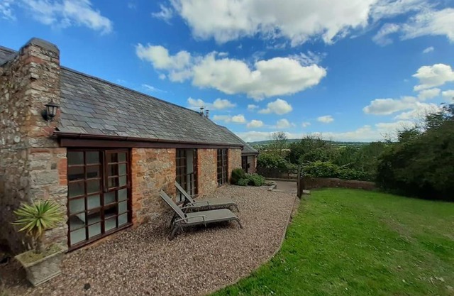 Light & Airy Vaulted Barn Conversion with a View