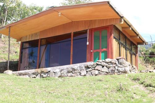 Llactapata Lodge overlooking Machu Picchu - camping - restaurant