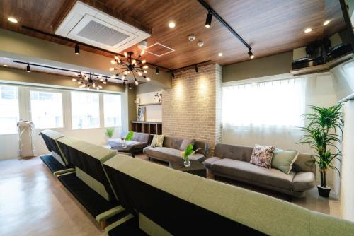 LN15 RICCA 三宮5分! 屋上バーベキュー可能!キッチン付パーティ向コンド roof top BBQ