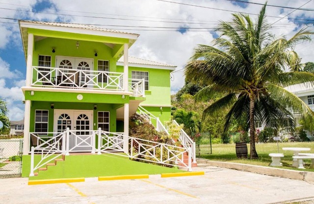 Located on a ridge above the Barbados West Coast, 10 min walk to the Beach, in a quiet neighbourhood