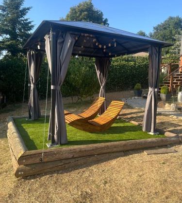 Lodge climatisé avec vue panoramique