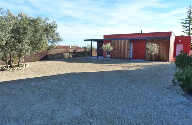 LODGES II, in the middle of lavender and olive trees.