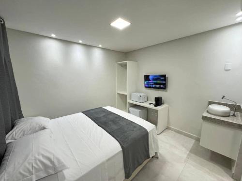 Loft 305A com Ar Condicionado no Bairro Muquiçaba, bem localizado para negócios e fácil acesso para todas as praias e montanhas da cidade - sem vaga de garagem