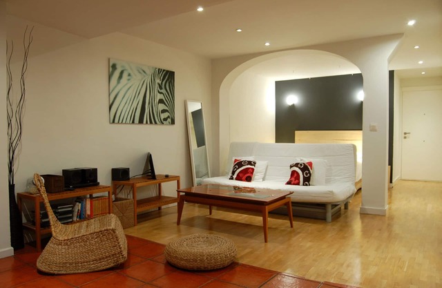 Loft in the center with free parking area