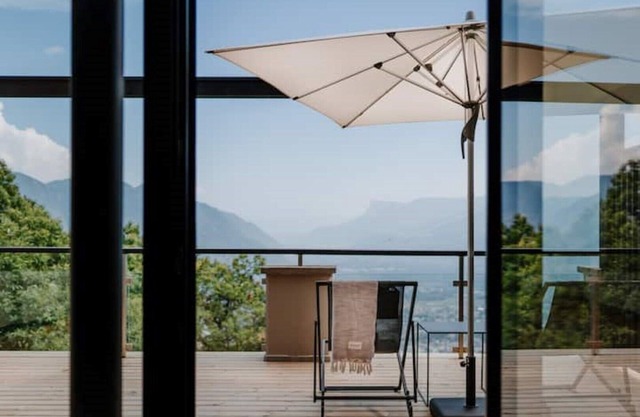 Loft Oberhalb von Meran mit Aussichtsterrasse
