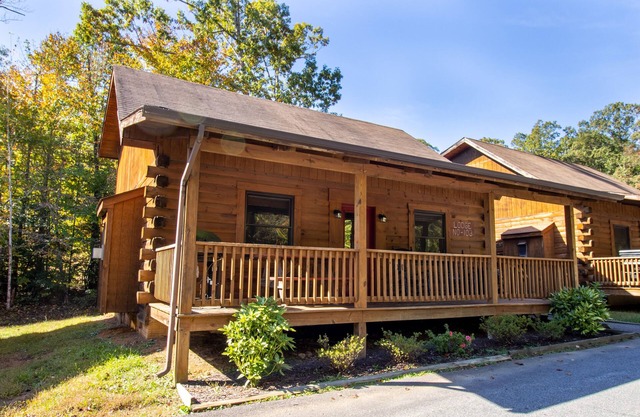 Log Cabin Multi Lvl Queen Wilderness Presidential