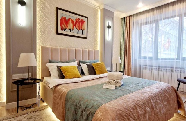 London mood in new residential complex in Almaty center