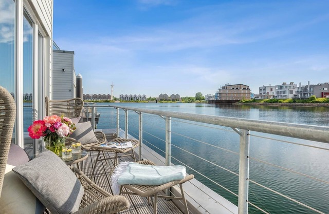 Lovely ship in Olpenitz with sauna