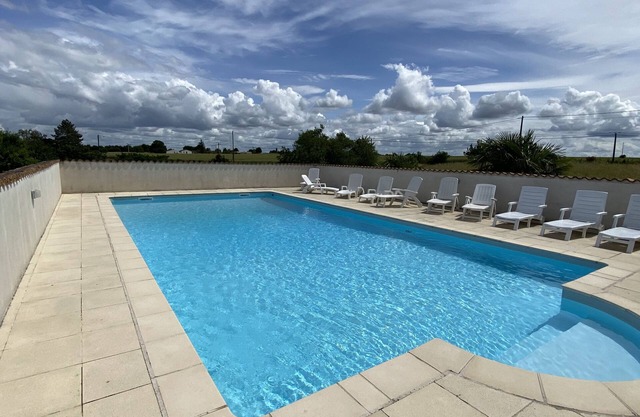 Lovingly Restored Farmhouse With Large Private Pool Set in 5 Acres near Saintes