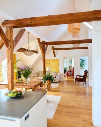 Luxuriöses Loft mit schönem Blick