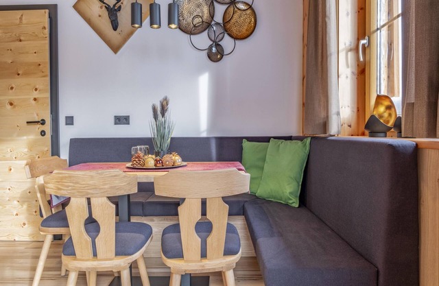 Luxurious apartment with a sauna on the slope