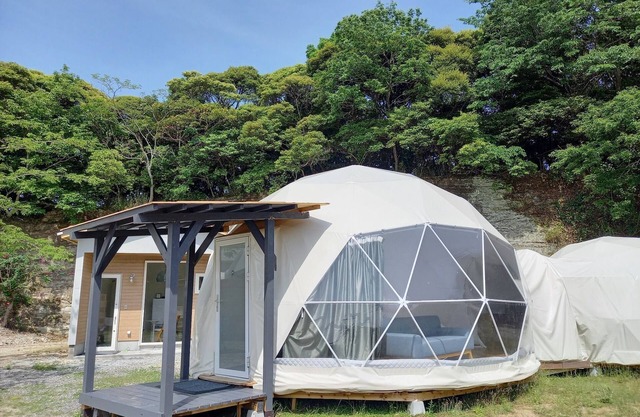 Luxury Dome Couple Plan Private shower toilet /Isumi City Chiba