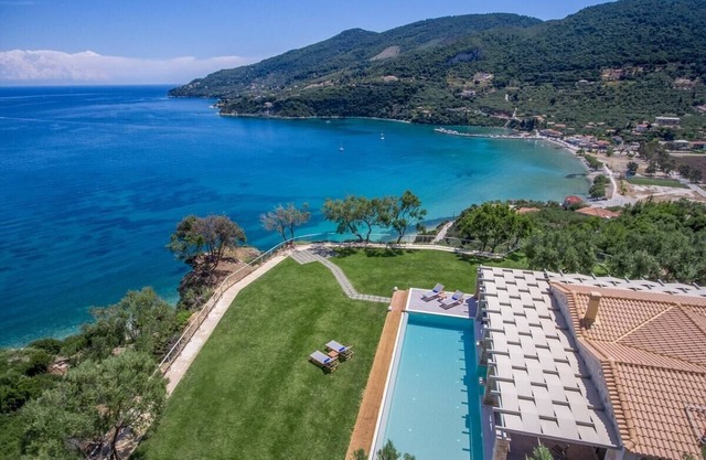 Luxury modern villa with swimming pool