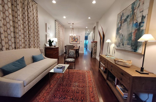 Luxury renovation of historic shotgun home