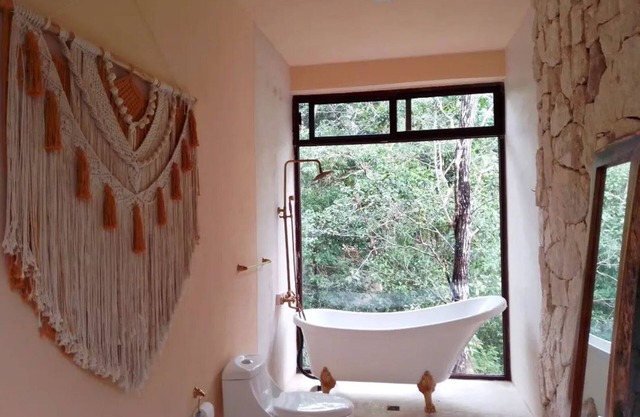 luxury room immersed in the jungle of Tulum