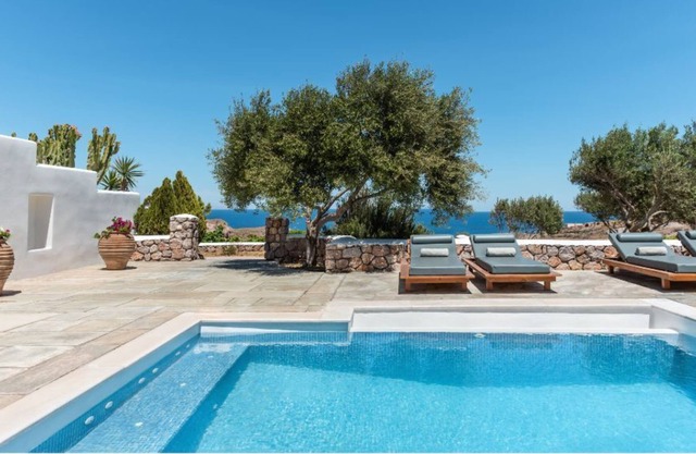 Luxury Santorini Sea View Villa 1
