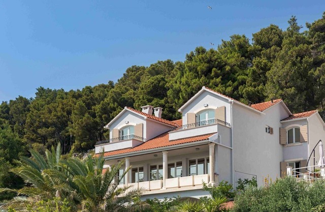 Luxury Villa Hvar Carpe Diem with private pool and staff by the sea in Hvar on Hvar Island