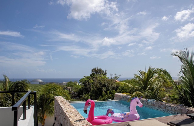 Luxury villa incl pool with seaview near beaches