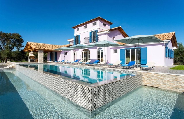 Luxury Villa with Private Pool, Tennis Court & Vineyard | Aneli Villa Alexandra
