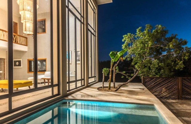 Luxury villa, with a unique design