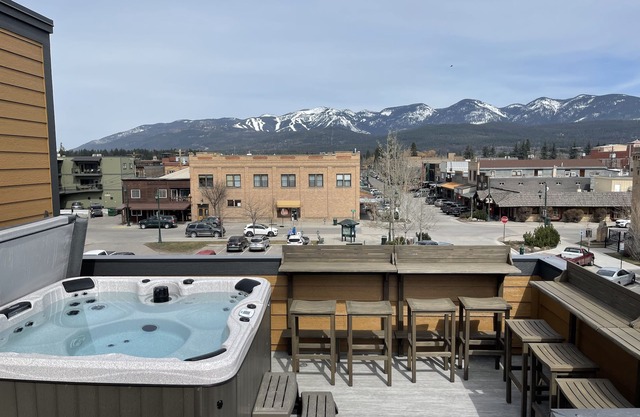Luxury Whitefish Penthouse w/Hot Tub on Central Ave