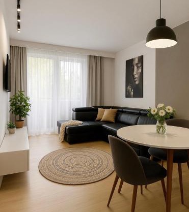 M&S Lux Apartments - cisza, balkon, 5 min od Manufaktury