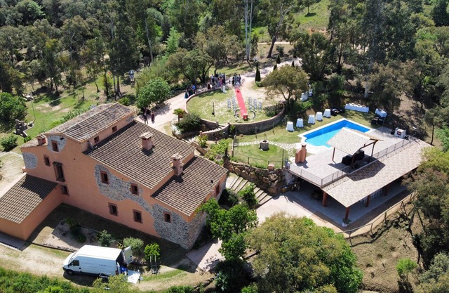 Macanet De La Selva: (Text automatically translated) Farmhouse with private saltwater pool