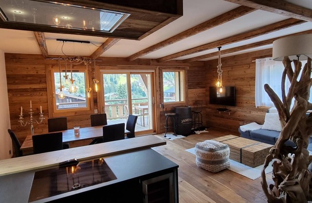 Magnificent apartment with view of the slopes