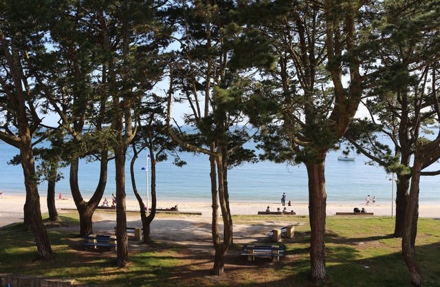 Magnificent sea view in front of the beach at Trez de Bénodet