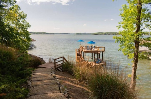 Million $ Views on Smith Mountain Lake! Diving board, water slide