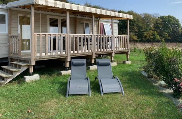 Mobil Home 6/8 pers any comfort - Normandy - Le Boujou de Litteau