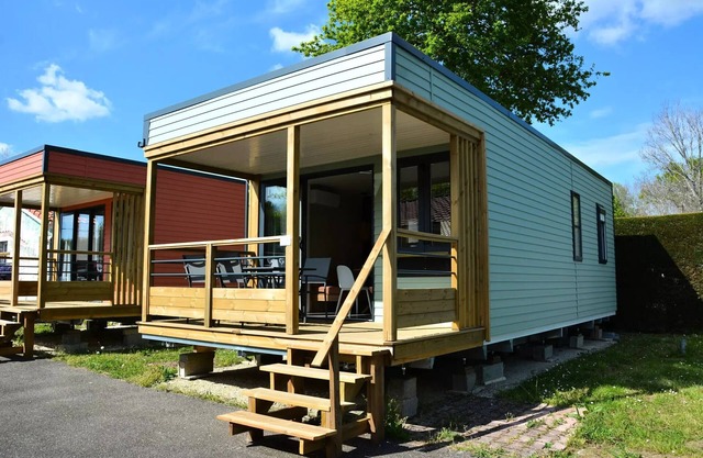 Mobil-Home Wohnzimmer 3 Zimmer 4 Personen Klimaanlage + TV