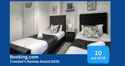 Modern 3BR Stay Pet Friendly Garden with Parking