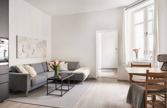 Modern and bright apartment in central Oslo