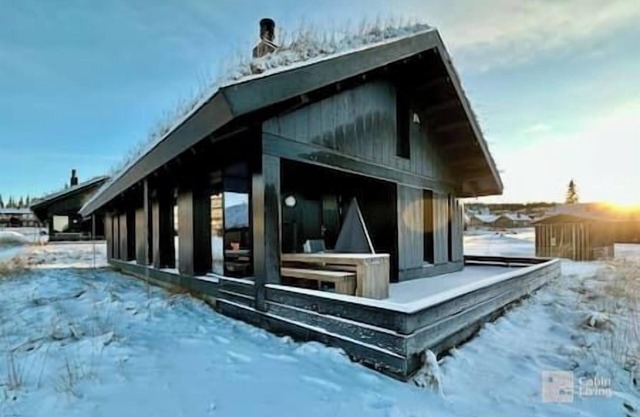 Modern cabin Hafjell high standard ski-in/out