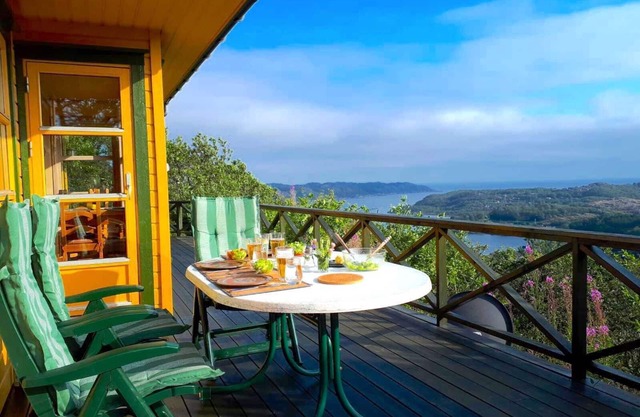 Modern,charming house with a fantastic view of the fjords, North Sea and islands