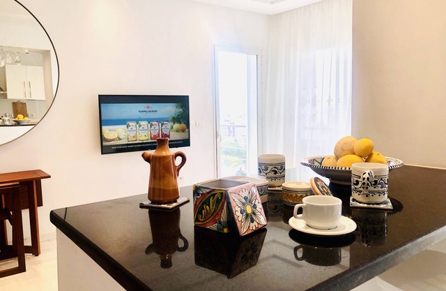 Modern & fully equipped apartment with sea view 8 min away from hotel Mövenpick