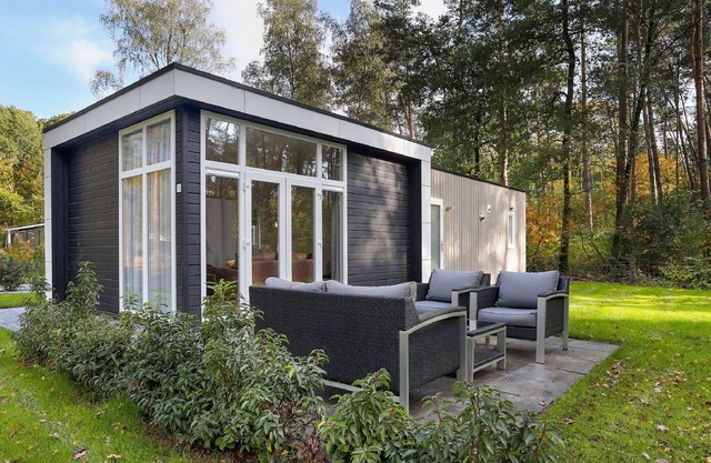 Modern holiday home at the edge of the forest