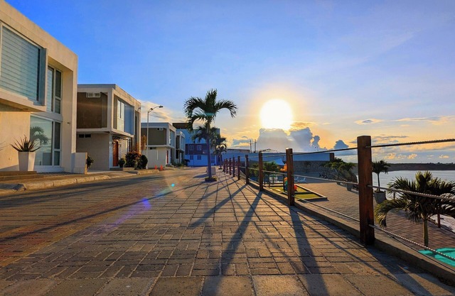 Modern House In Front of the Ocean