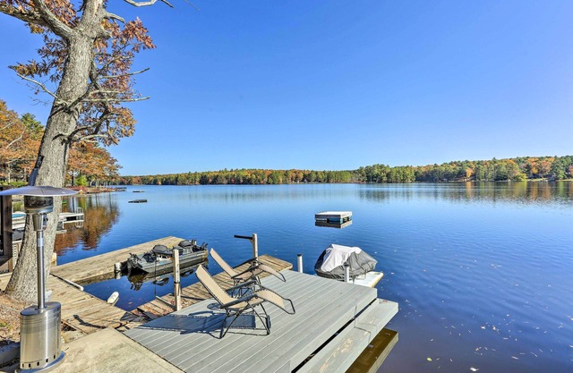 Modern Mohican Lake Abode w/Fire Pit & Views