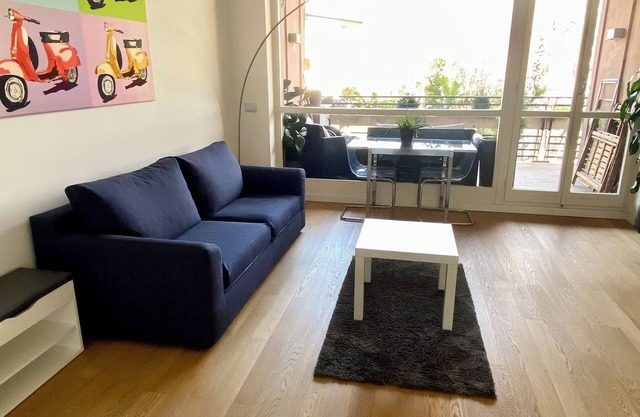 Modern one-bedroom apartment with terrace