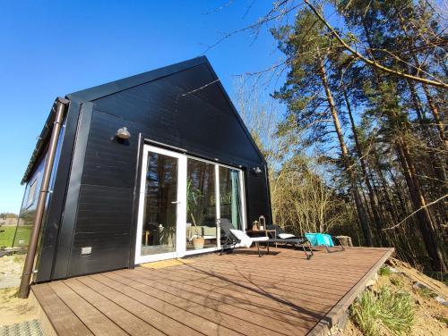Modern Sauna Cabin in Horse Ranch