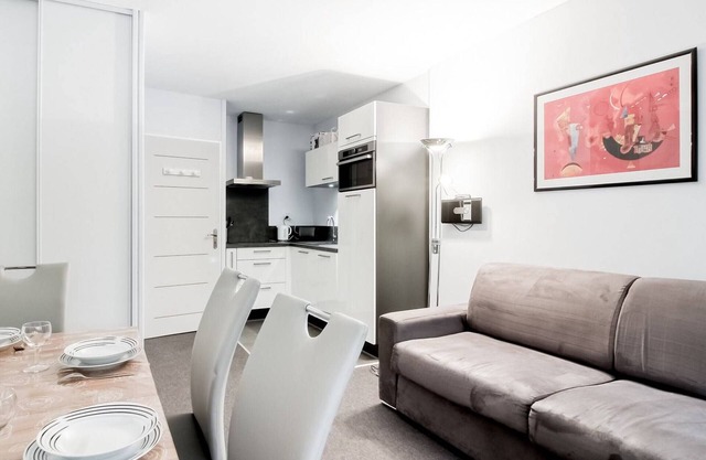 Modern studio 6 pers with terrace at the foot of the slopes