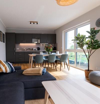Moderne & Familienfreundliche Ferienwohnung am Goitzschesee