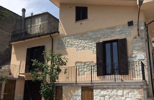 Modernised town house in pretty, traditional village with amazing views.