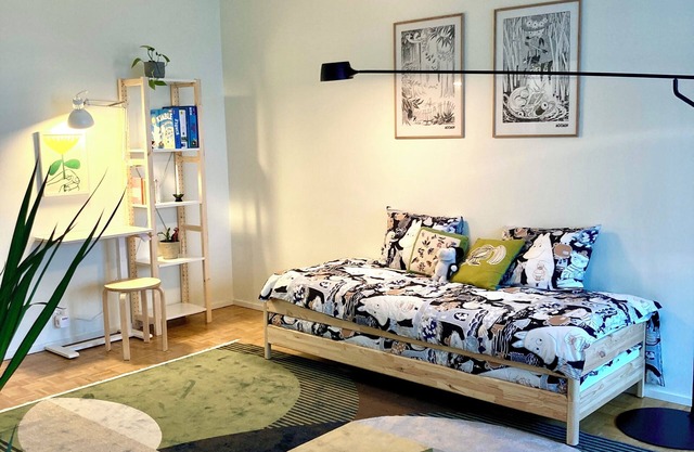 Moomin Lover Home in Central Helsinki - Pool & Sauna